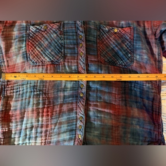 Free people flannel shacket - Picture 6 of 8